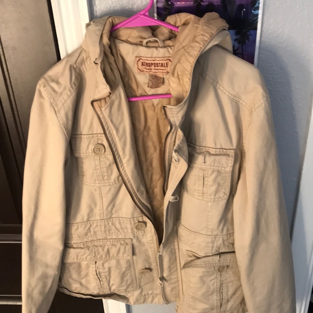 Khaki Aéropostale jacket